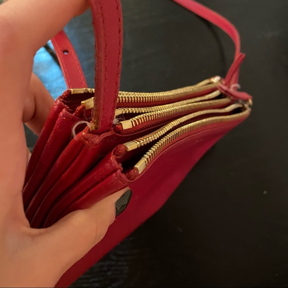 CELINE Trio Crossbody Bag Red (smaller size) - Picture 5 of 6